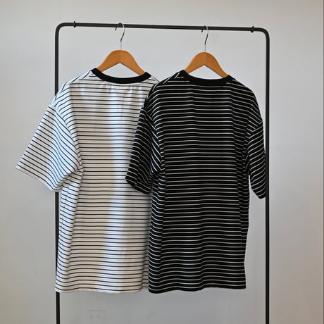 【unisex】KELTY [ケルティ] / ワッペンロゴ ボーダー Tシャツ