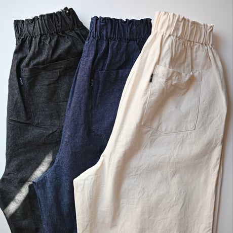 【unisex】have a good day [ハブアグッドデイ] / denim volume pants