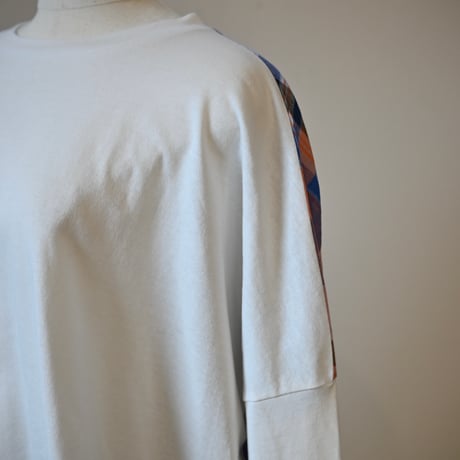 【women's】AUG [オーグ] / 切替バックギャザーTee