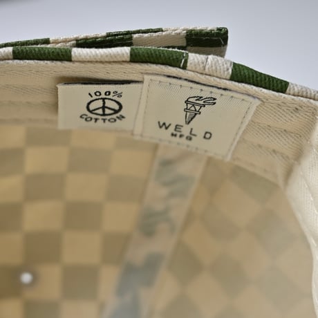 【unisex】WELD MFG. [ウェルド] / CHECKERBOARD FIELD TRIP HAT