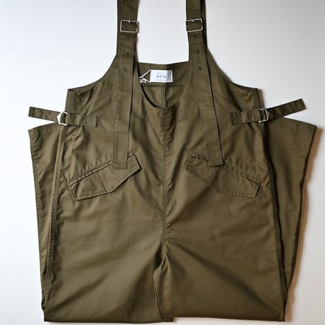 【women's】AUG [オーグ] / Uネックサロペット