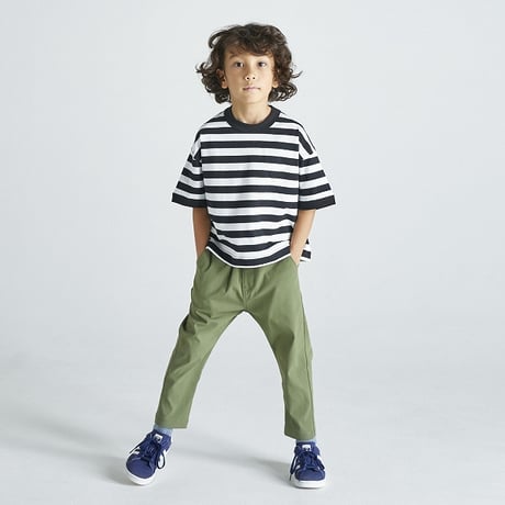 【kid’s , unisex】FOV [フォブ] / ボーダーリンガーTシャツ