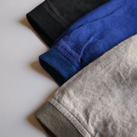 【unisex】have a good day [ハブアグッドデイ] / Linen Henley S/S Tee
