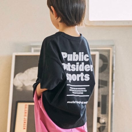 【kid's,unisex】GENERATOR [ジェネレーター] / Public Tシャツ