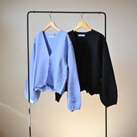 【women’s】doux bleu [ドゥーブルー] / Boutis Stitch ショートボレロ