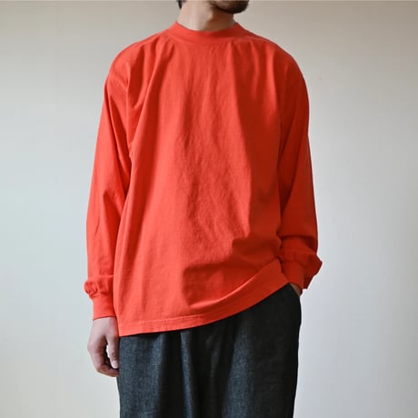 【unisex】Los Angeles Apparel [ロサンゼルス アパレル] / 6.5 oz L/S Garment Dye T-Shirt