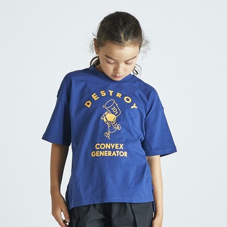 【kid's , unisex】GENERATOR [ジェネレーター] / CONVEX×GN ビッグTシャツ