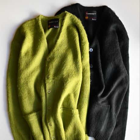 【unisex】TOWNCRAFT [タウンクラフト] / SOLID SHAGGY CARDIGAN