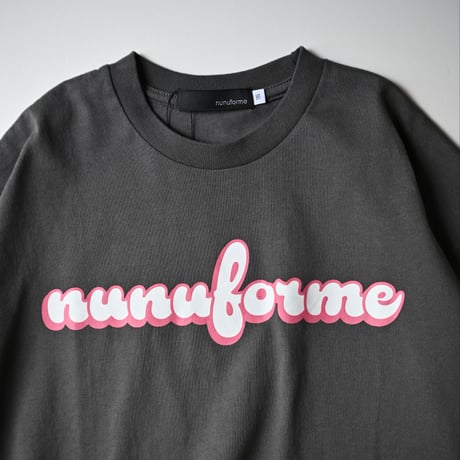 【kid's,women's】nunuforme [ヌヌフォルム] / ぷっくりロゴTEE
