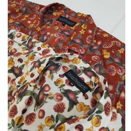 COOCHUCAMP[クーチューキャンプ] / Happy Open Collard Shirts