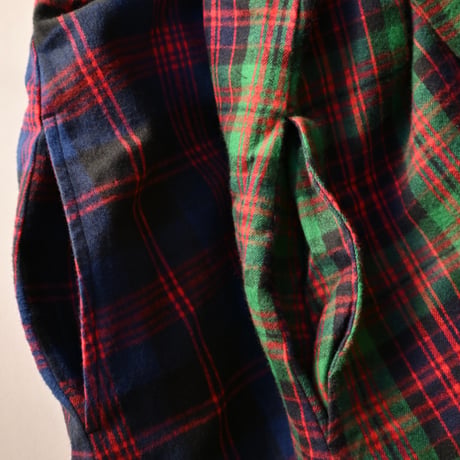 【women's】michirico [ミチリコ] / Big flannel shirts check coat