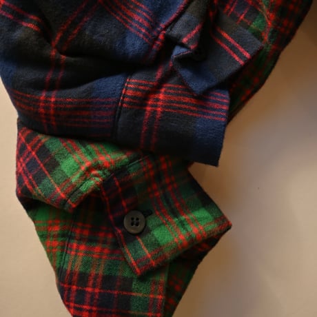 【women's】michirico [ミチリコ] / Big flannel shirts check coat