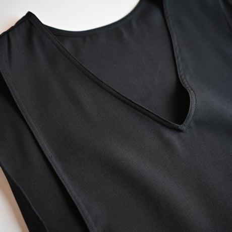 【women's】doux bleu [ドゥーブルー] / ウーリーノ 2WAY ベストワンピース