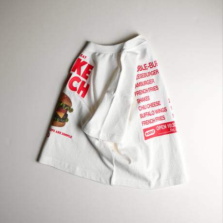 【kid's,unisex】BOOSTOCK [ブーストック] / B/S BURGER Tシャツ