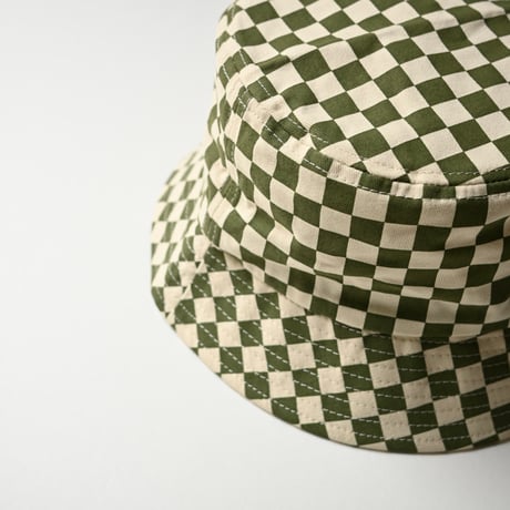 【unisex】WELD MFG. [ウェルド] /  CHECKERBOARD BUCKET HAT