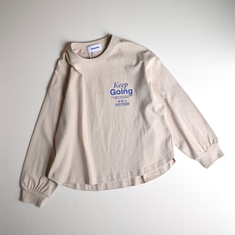 【kid’s,unisex】GENERATOR[ジェネレーター] / Keep Going L/S Tシャツ