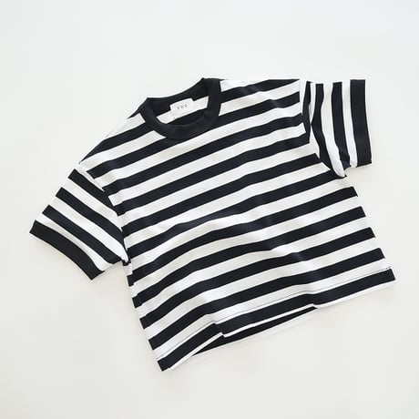 【kid’s , unisex】FOV [フォブ] / ボーダーリンガーTシャツ