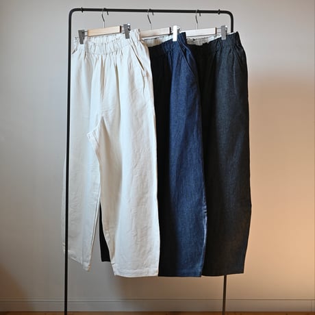 【unisex】have a good day [ハブアグッドデイ] / denim volume pants