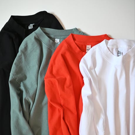 【unisex】Los Angeles Apparel [ロサンゼルス アパレル] / 6.5 oz L/S Garment Dye T-Shirt