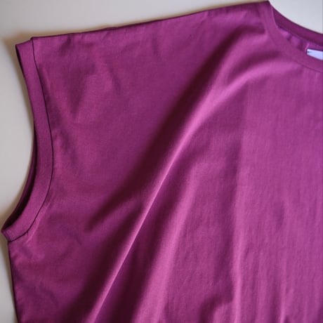 【women's】michirico [ミチリコ] / Knitted dress "magenta"