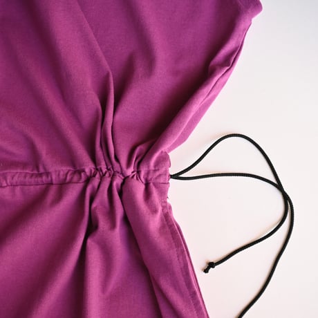 【women's】michirico [ミチリコ] / Knitted dress "magenta"