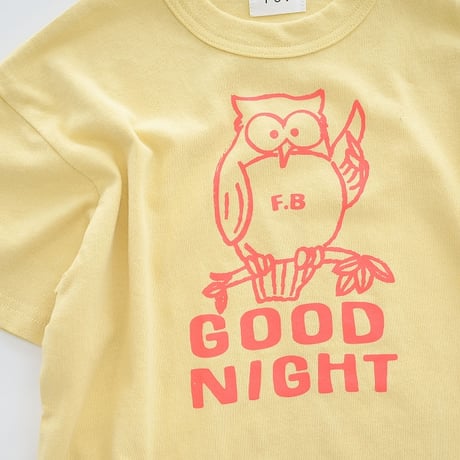 【kid’s】 FOV [フォブ] / FOVBOB OYASUMI Tシャツ