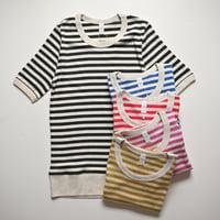 【women’s】 harmonie [アルモニ] / フライスボーダーTEE