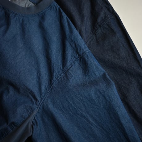 【unisex】have a good day [ハブアグッドデイ] / Light denim pullover