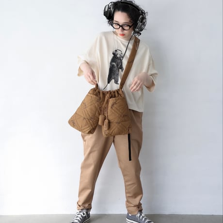 michirico [ミチリコ] / Quilting pants bag (Large)