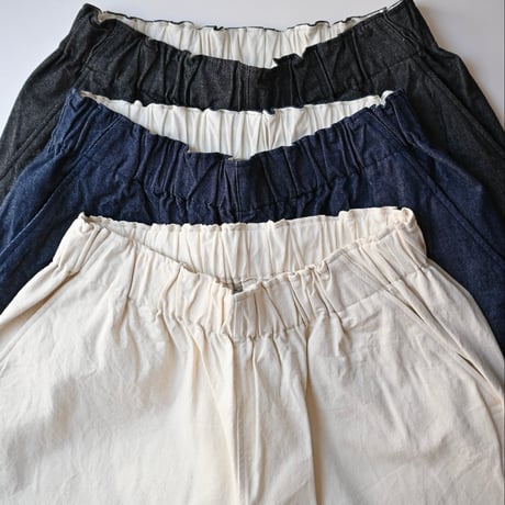 【unisex】have a good day [ハブアグッドデイ] / denim volume pants