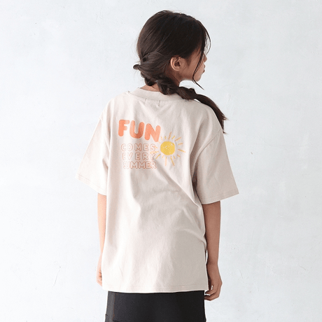 【kid’s,women’s】undeny. [アンディニー] / SUN Tシャツ