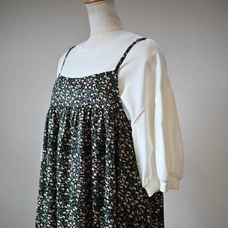 【women's】AUG [オーグ] / フラワー キャミワンピース