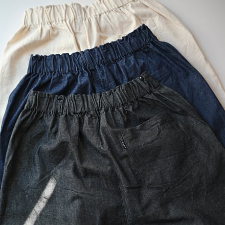 【unisex】have a good day [ハブアグッドデイ] / denim volume pants