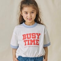 【kid's,unisex】FOV [フォブ] / BUSY TIME Tシャツ