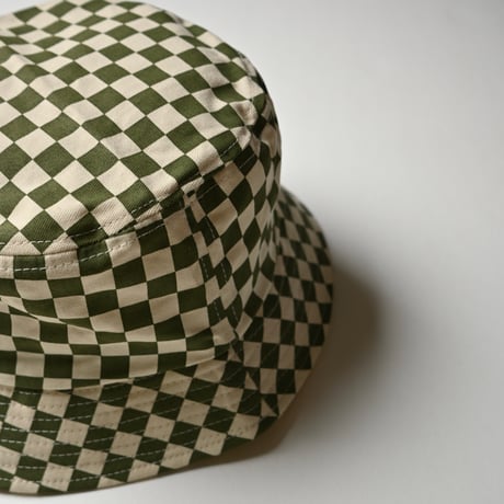 【unisex】WELD MFG. [ウェルド] /  CHECKERBOARD BUCKET HAT