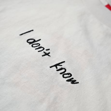 【unisex】HUMAROUS [ヒューマラス] / I don't know Tee