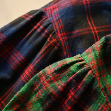 【women's】michirico [ミチリコ] / Big flannel shirts check coat