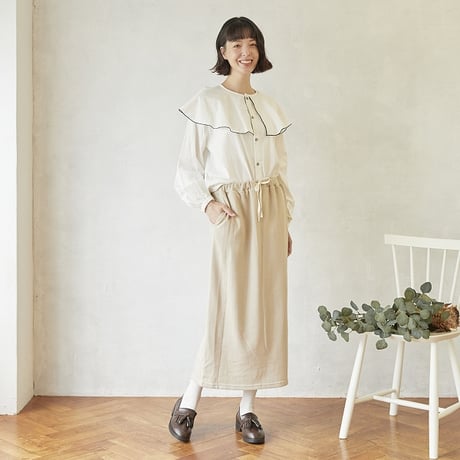 【kid's , women's】 undeny. [アンディニー] / フリルメロウブラウス
