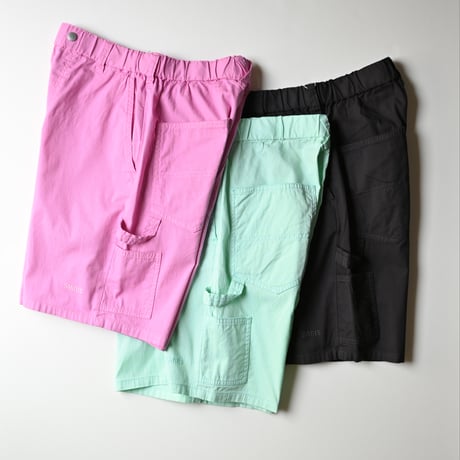 【unisex】SMITH'S AMERICAN [スミスアメリカン] / LES HALLES cc color painter shorts