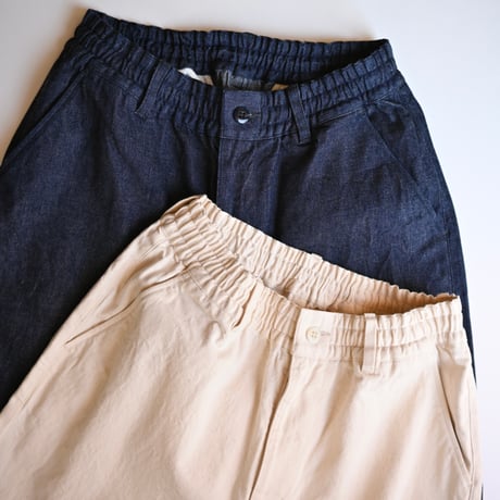 【unisex】have a good day [ハブアグッドデイ] / denim relax trouser pants