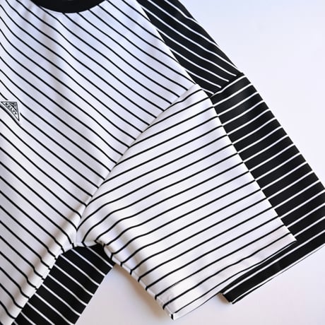 【unisex】KELTY [ケルティ] / ワッペンロゴ ボーダー Tシャツ