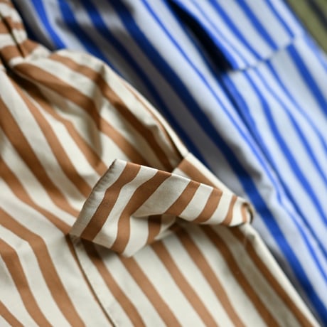 【women's】michirico [ミチリコ] / Hand stripes sarrouel pants