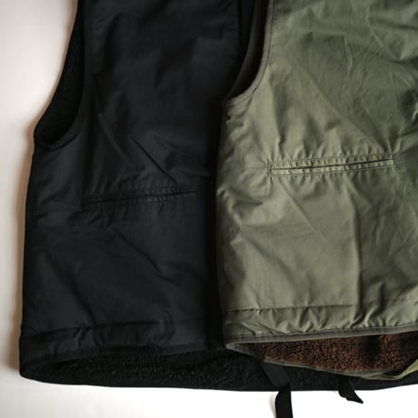【women's】AUG [オーグ] / リバーシブルミリタリーベスト