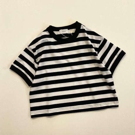 【kid’s , unisex】FOV [フォブ] / ボーダーリンガーTシャツ