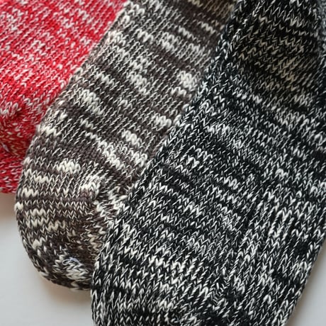 【unisex】LUCKY SOCKS [ラッキーソックス] / ミックスリブソックス New Model