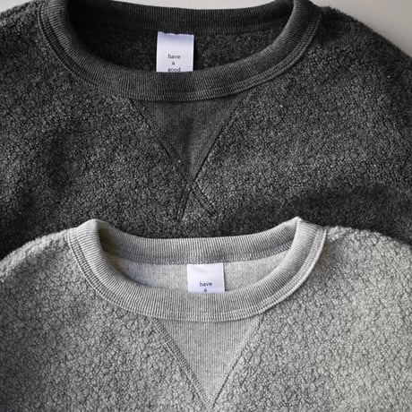 【unisex】have a good day [ハブアグッドデイ] / Wool pile pullover knit