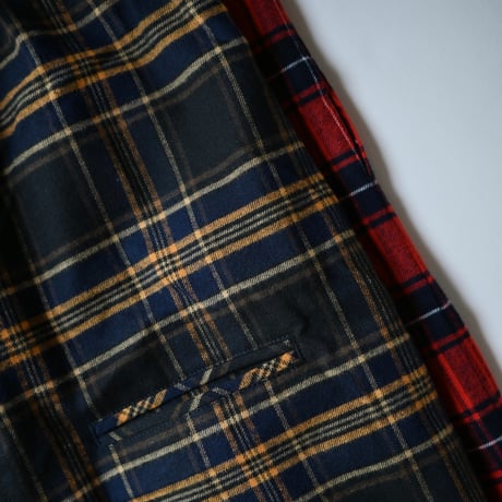 【women's】michirico [ミチリコ] / Tartan salopette