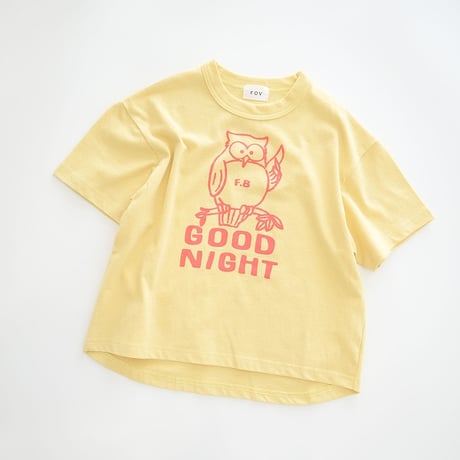 【kid’s】 FOV [フォブ] / FOVBOB OYASUMI Tシャツ