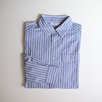【unisex】have a good day [ハブアグッドデイ] / Stripe flap shirt