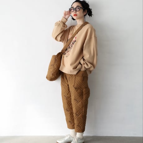 michirico [ミチリコ] / Quilting pants bag (Large)